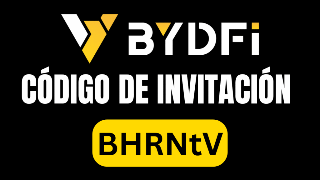 Código de invitación BYDFi – Obtén hasta 8000 € y 10% de descuento