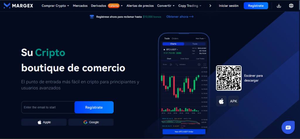Código de referencia Margex: ¡Obtén 10.000 € de bono y 40% de descuento!
