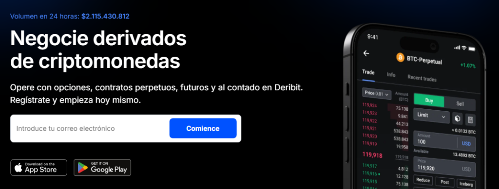 Código de Referido de Deribit
