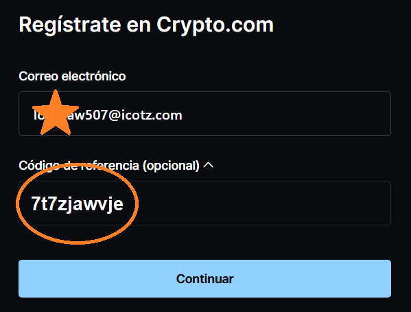 Código de Referencia de Crypto.com