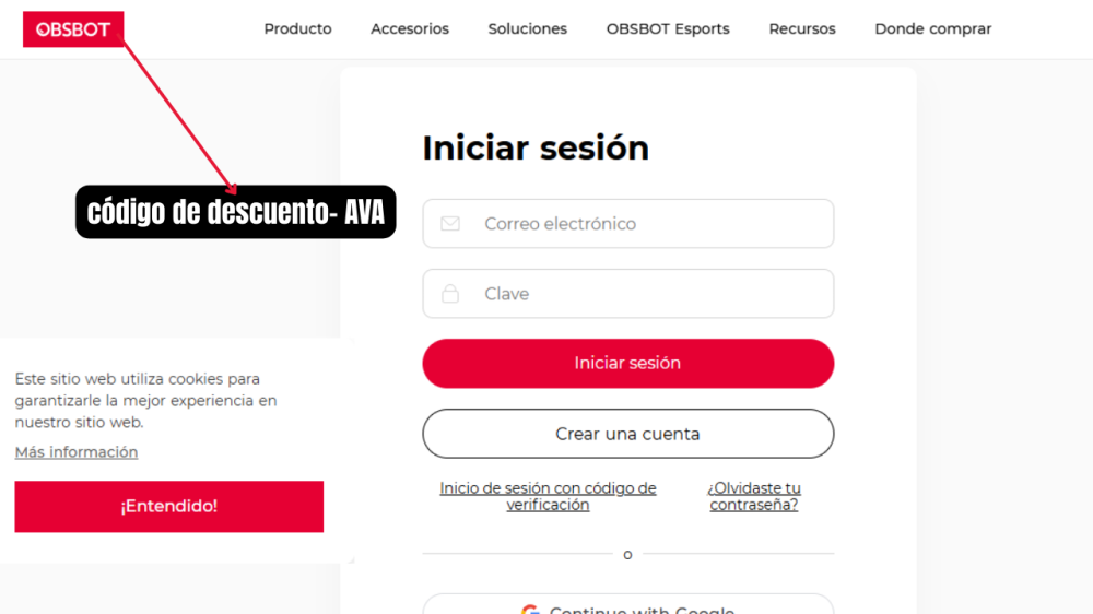 Código de descuento OBSBOT: 10% de descuento + Envío gratis
