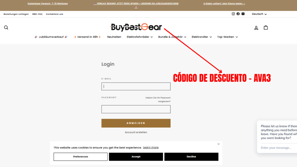 Código de descuento Buybestgear - 5% de descuento exclusivo